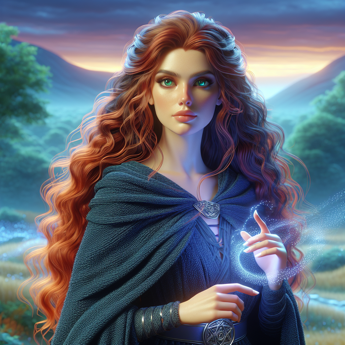 Aelin is a masterful Mage known for her skill in bending the arcane energies to her will. With a mind as bright as her spells, she is a beacon of hope and intelligence in the world of Fantom Forge.