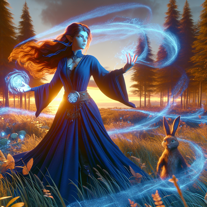 Using her wits and magical expertise, Aelin successfully guides the lost sheep back to the young shepherd. The riddles and spirit's whimsy pose no serious challenge to her capabilities.