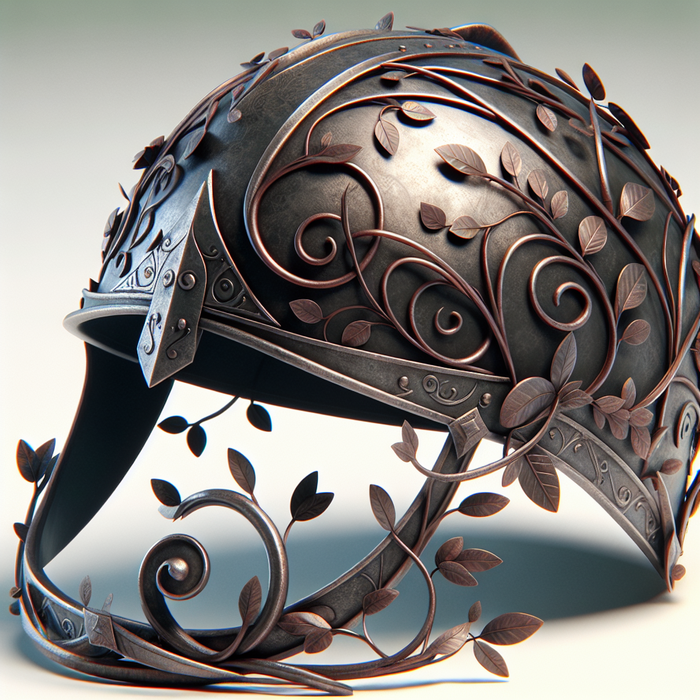 A helmet crafted from the shadows of twilight, the Umbra Coif offers a tangible whisper of protection for those who dare tread the early paths of power.